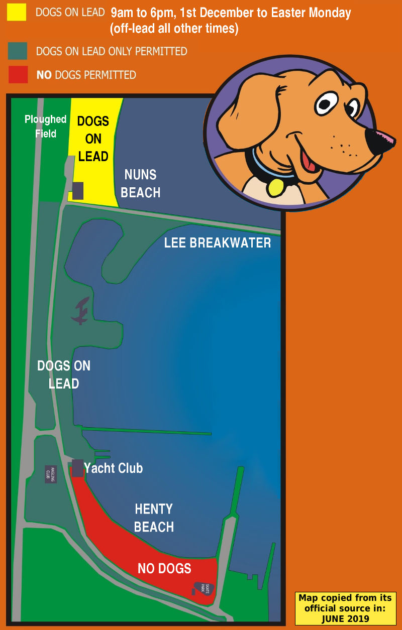 Portland dog beach map