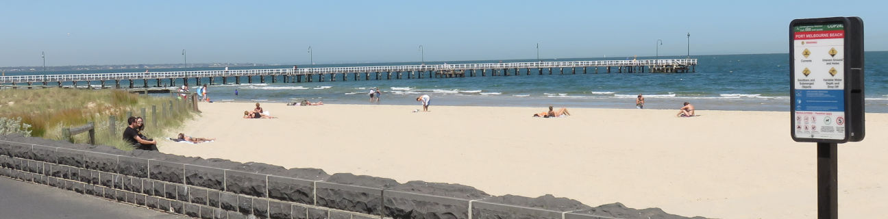 Port Melbourne dog friendly beaches