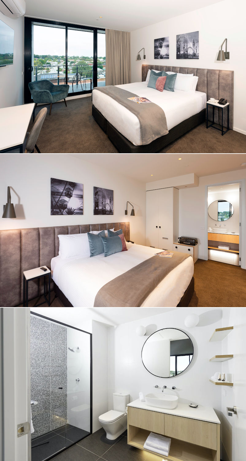 R Hotel Geelong - Hotel rooms