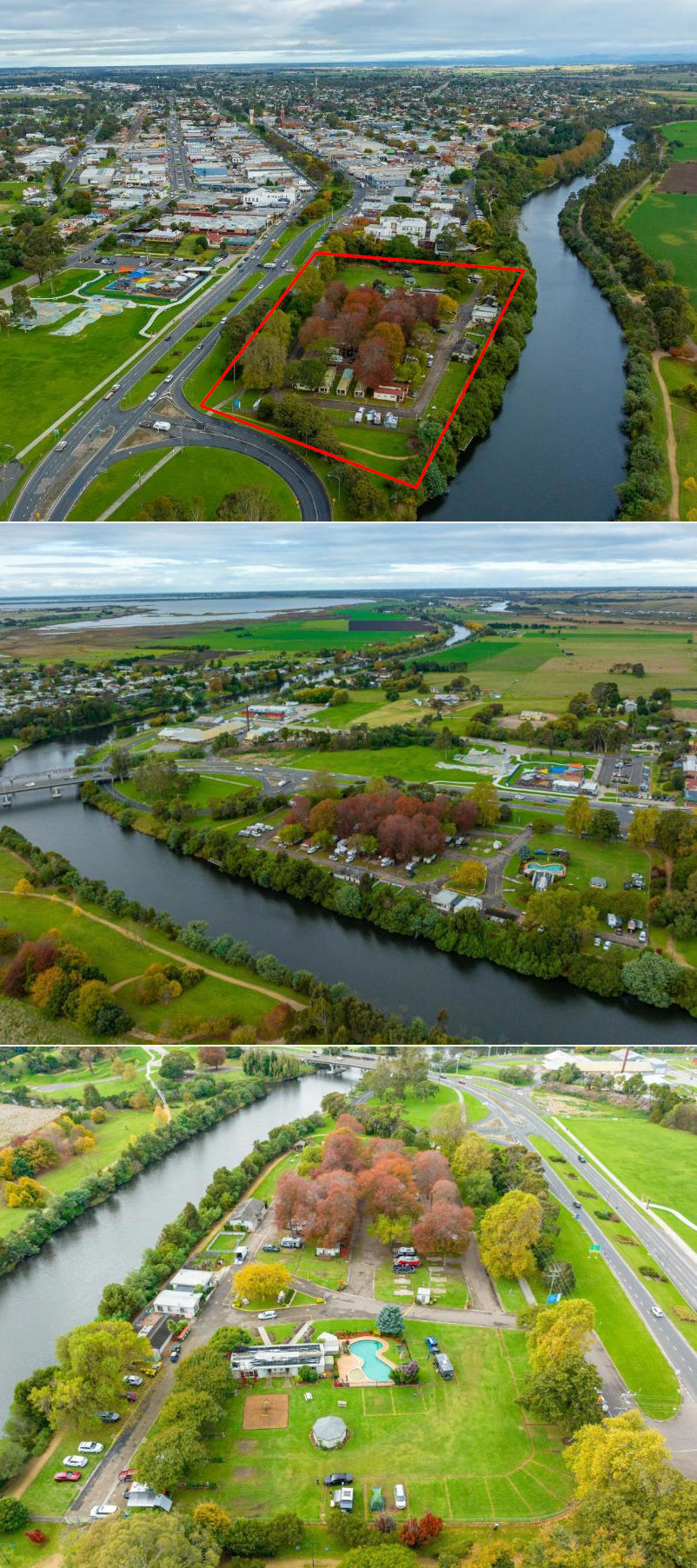 NRMA Bairnsdale Riverside Holiday Park - Location