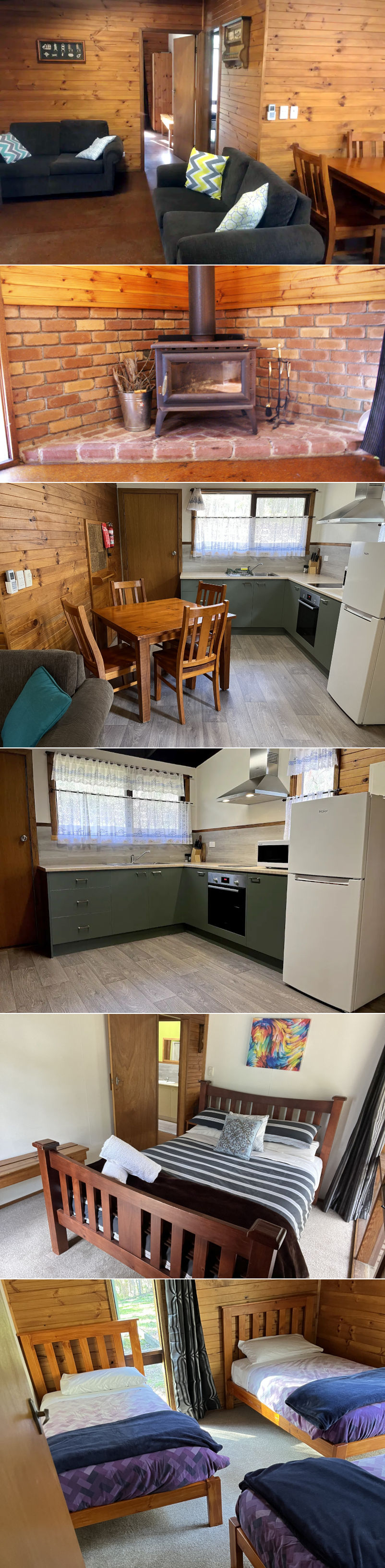 Parkvale Holiday Cabins - Inside