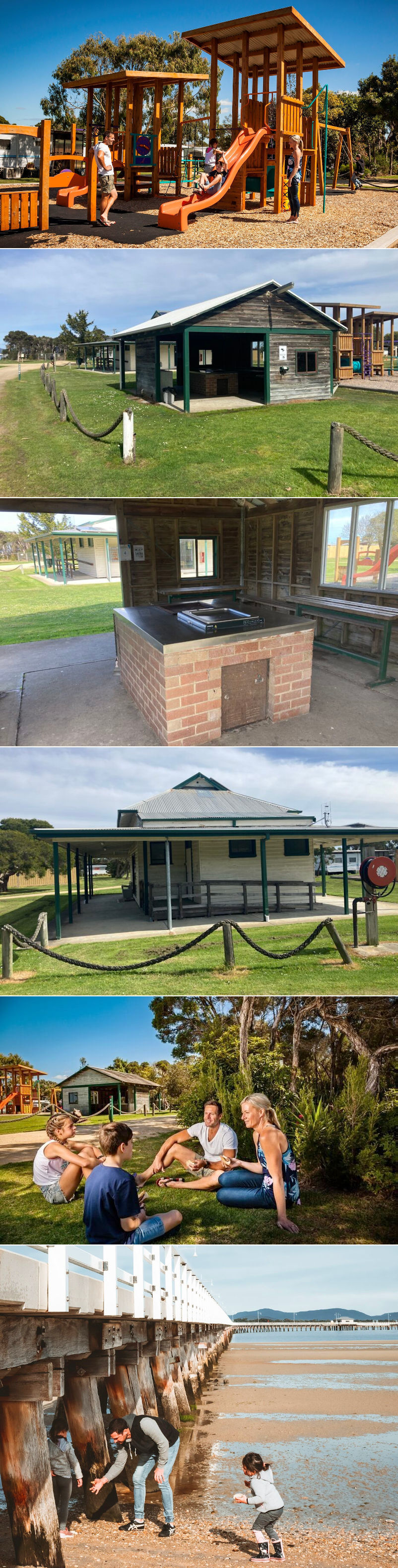 Long Jetty Foreshore Caravan Park - Grounds and facilities