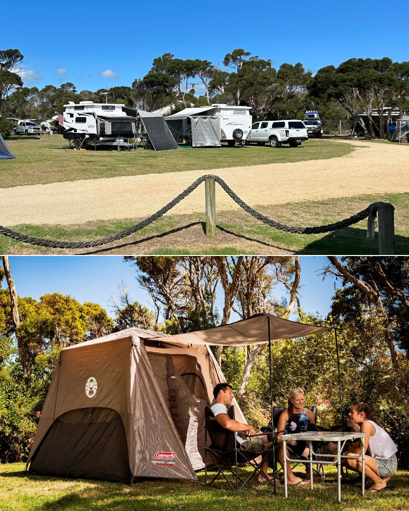 Long Jetty Foreshore Caravan Park - Sites