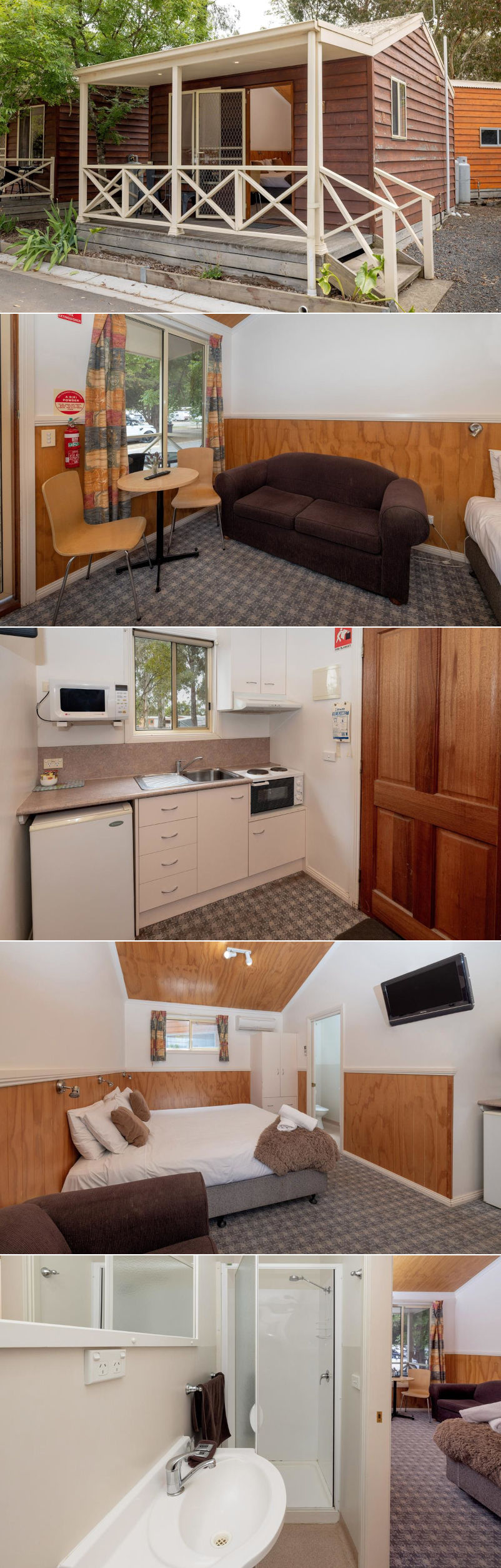 BIG4 Ballarat Windmill Holiday Park - Studio cabins
