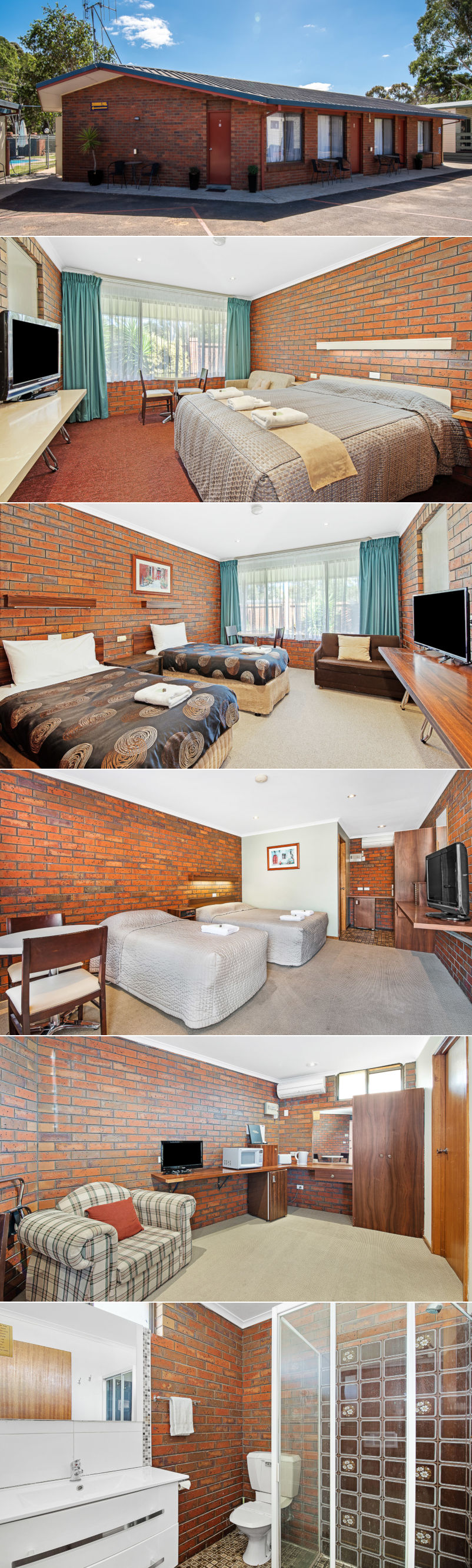 Golden Country Motel & Caravan Park - Motel rooms