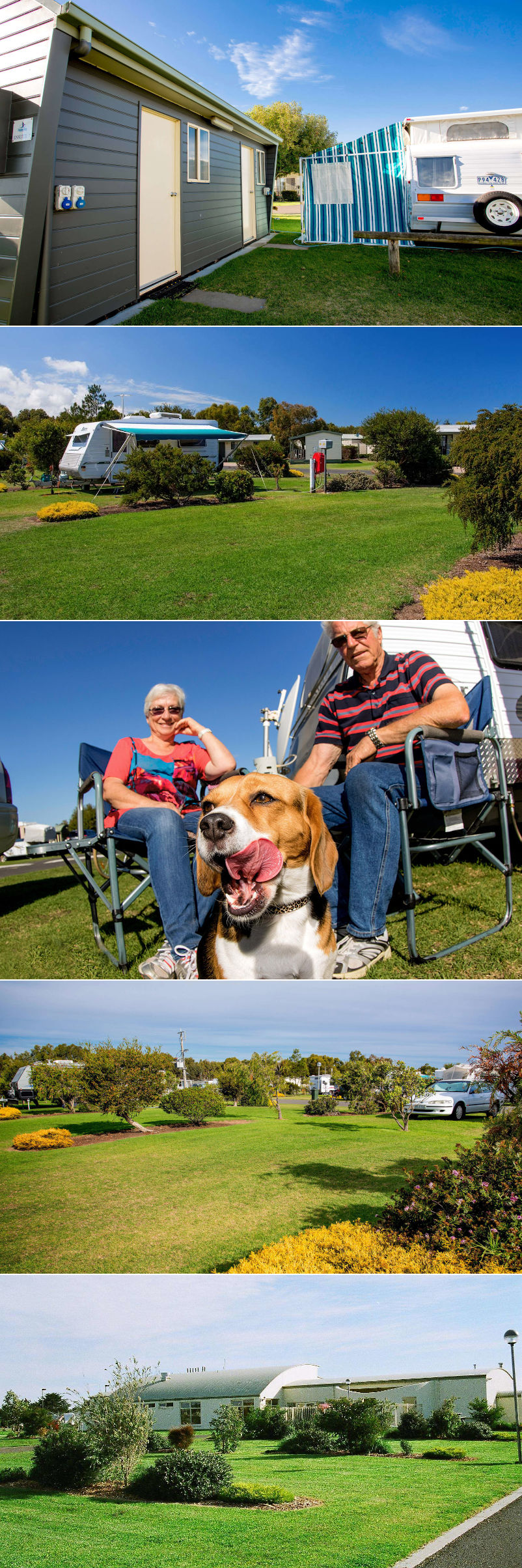 NRMA Warrnambool Riverside Holiday Park - Sites