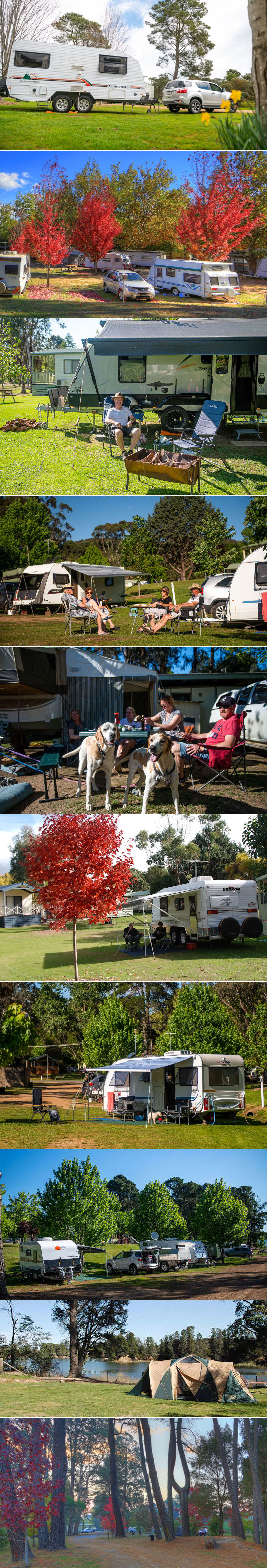 Beechworth Lake Sambell Caravan Park - Sites