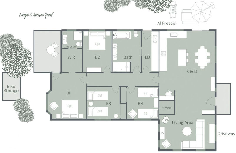 Bright Gypsy - Floor plan