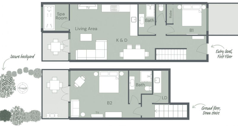 Monterey - Floor plan