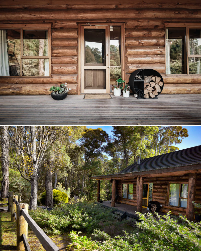 Cuan Den Log Cabin - Outside