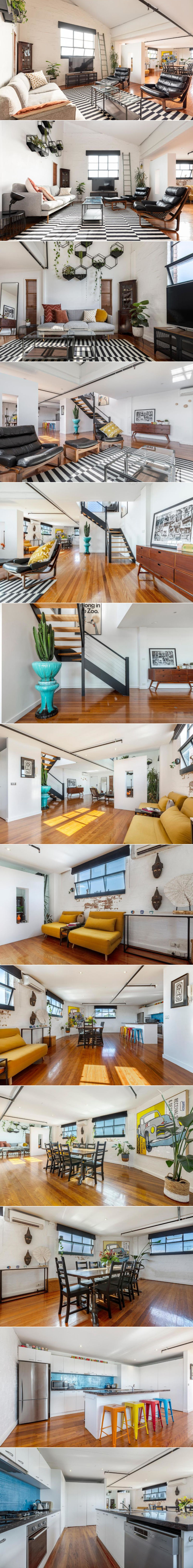 Fitzroy Warehouse Penthouse - Downstairs