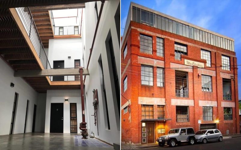 Fitzroy Warehouse Penthouse - The building