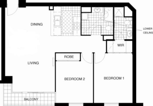 Cityside on Whiteman - Floor plan