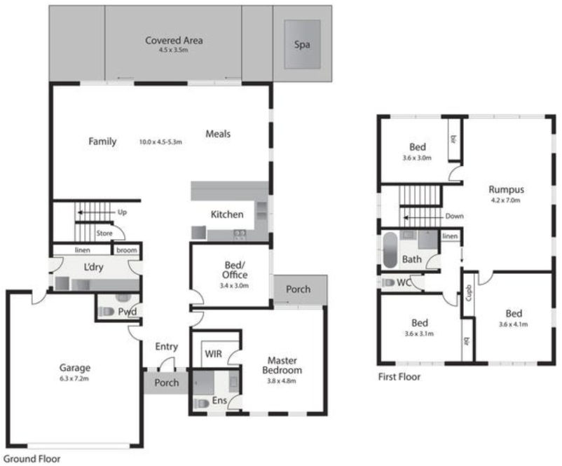 Wild Shores - Floor plan