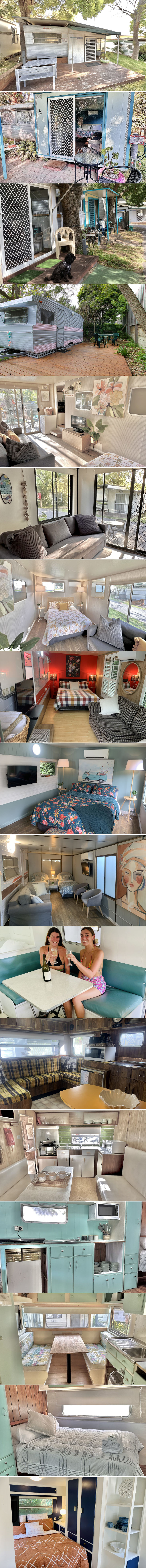 Kanasta Caravan Park - Retro caravans