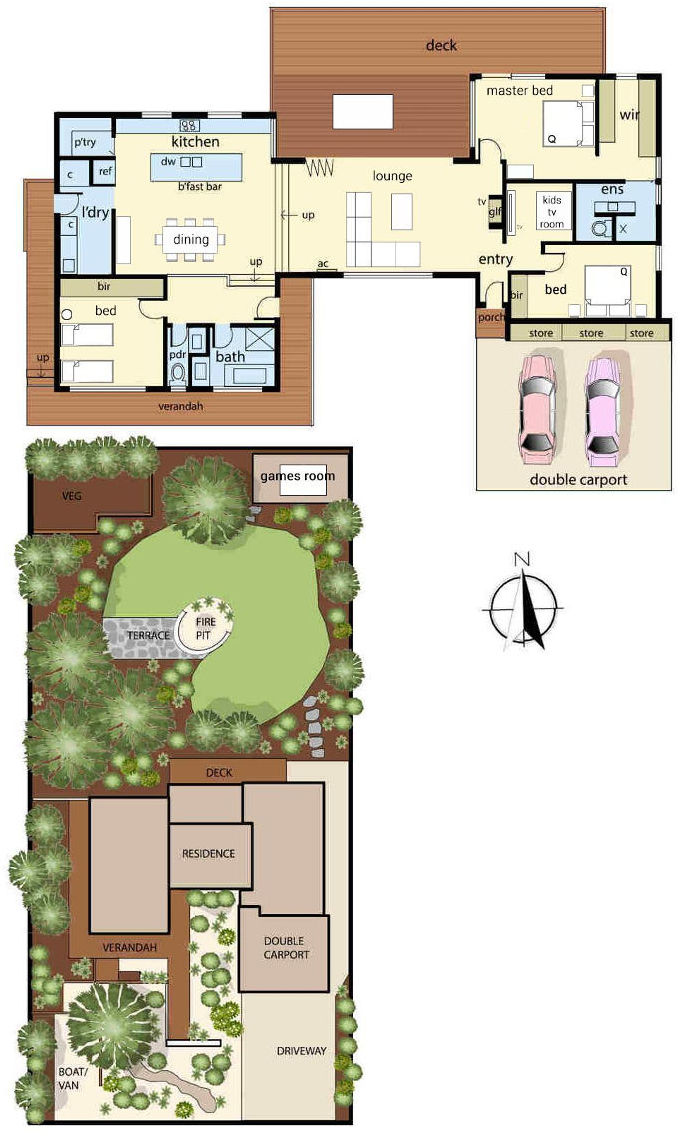 Highview - Floor plan
