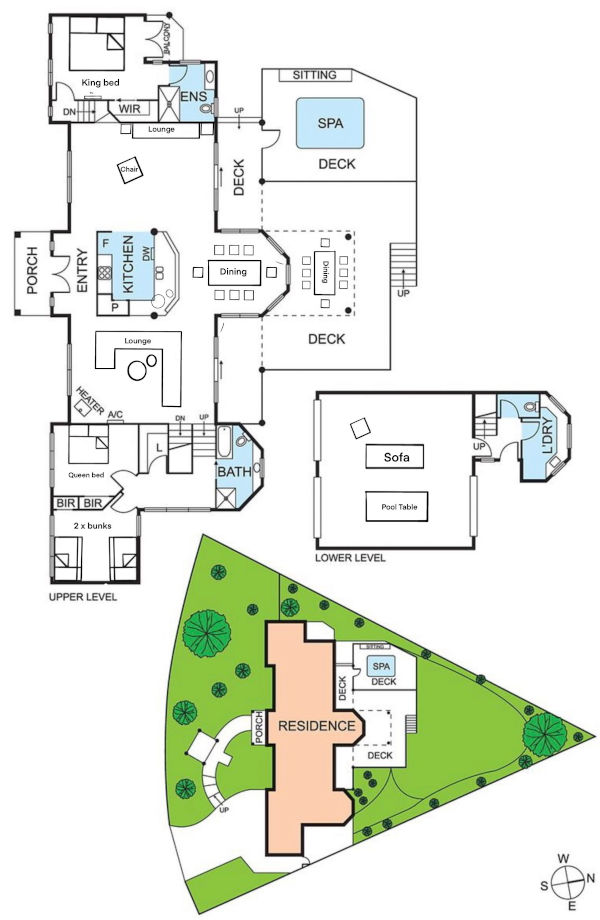 Nelson by the Sea - Floor plan