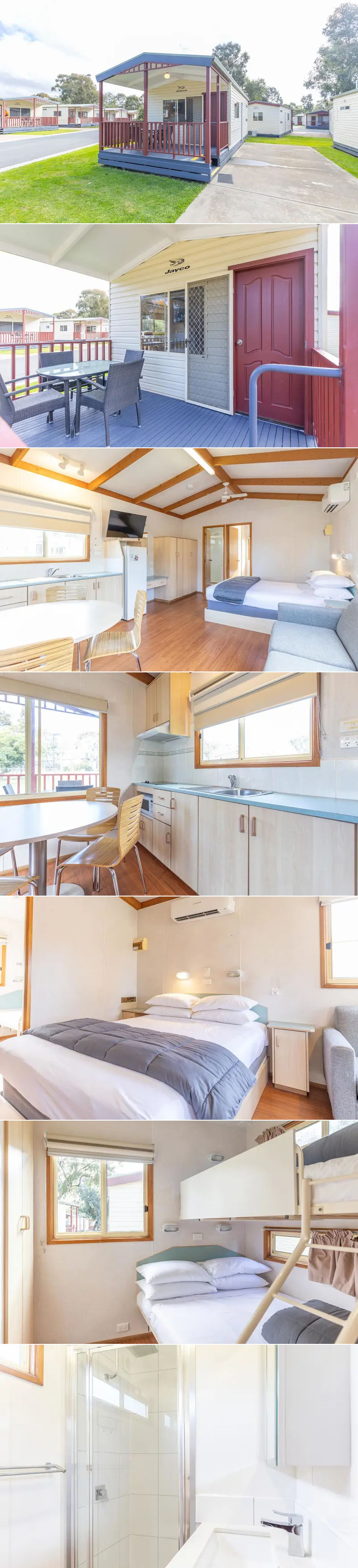 NRMA Echuca Holiday Park - 1 bedroom cabins