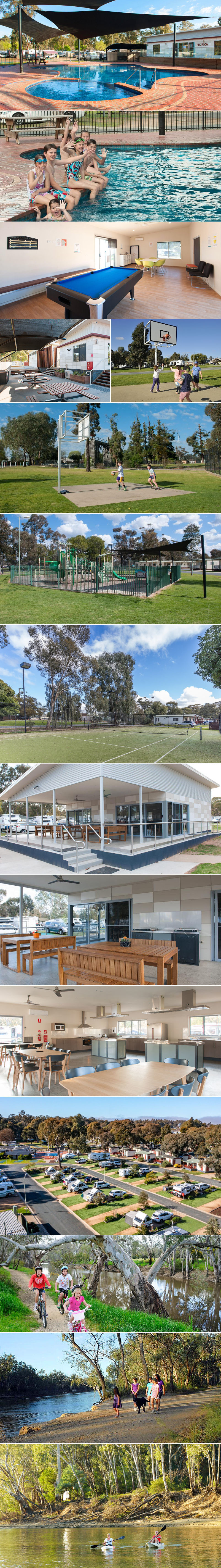 NRMA Echuca Holiday Park - Grounds and facilities