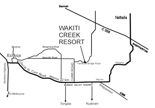 Wakiti Creek Resort - Location