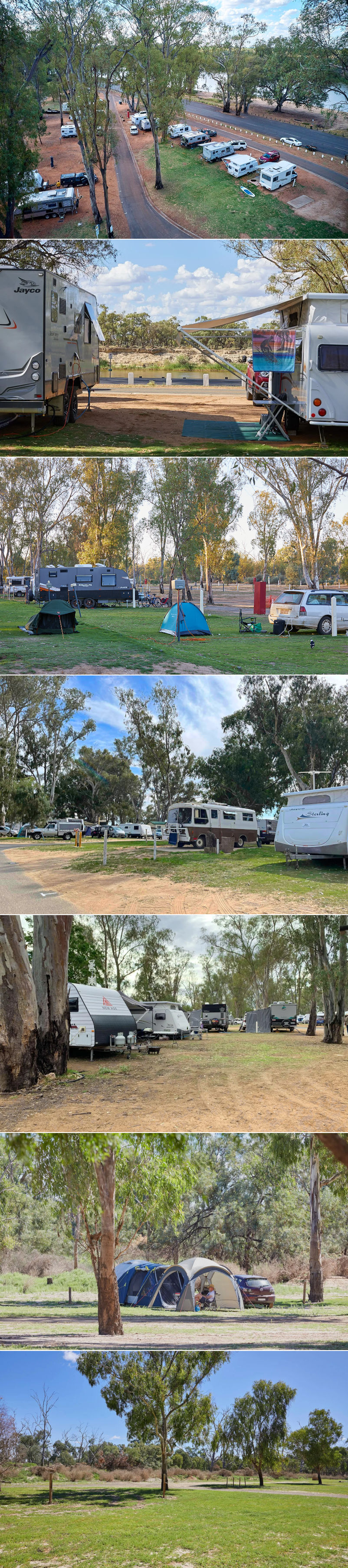Apex RiverBeach Holiday Park - Sites
