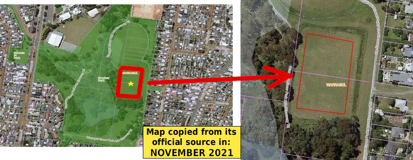 Brooker Park dog off-lead map