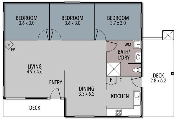 How's the Serenity - Floor plan