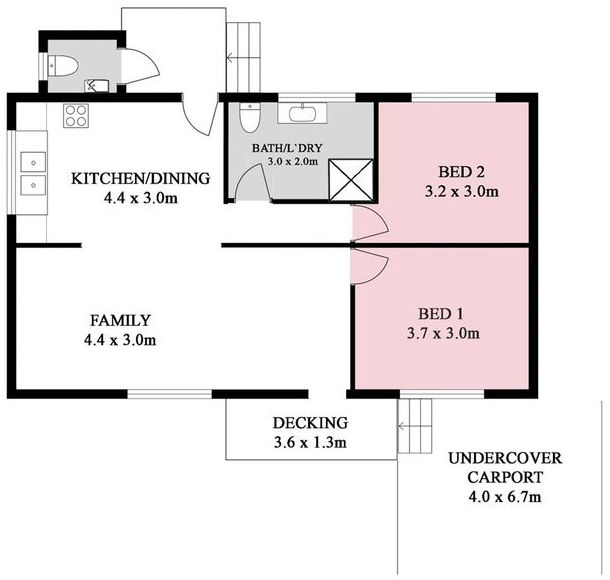 Komune II - Floor plan