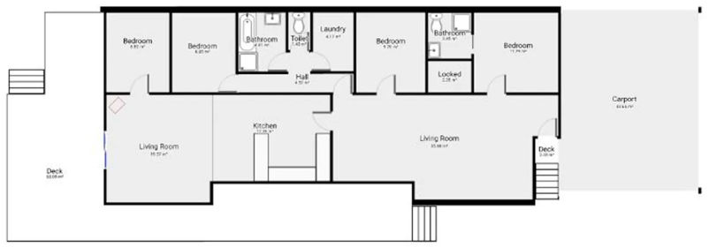 Red Rocks Villa - Floor plan