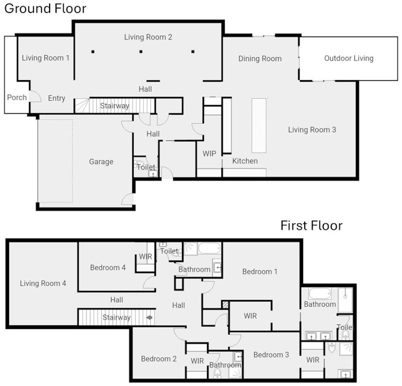 The Gathering House - Floor plan