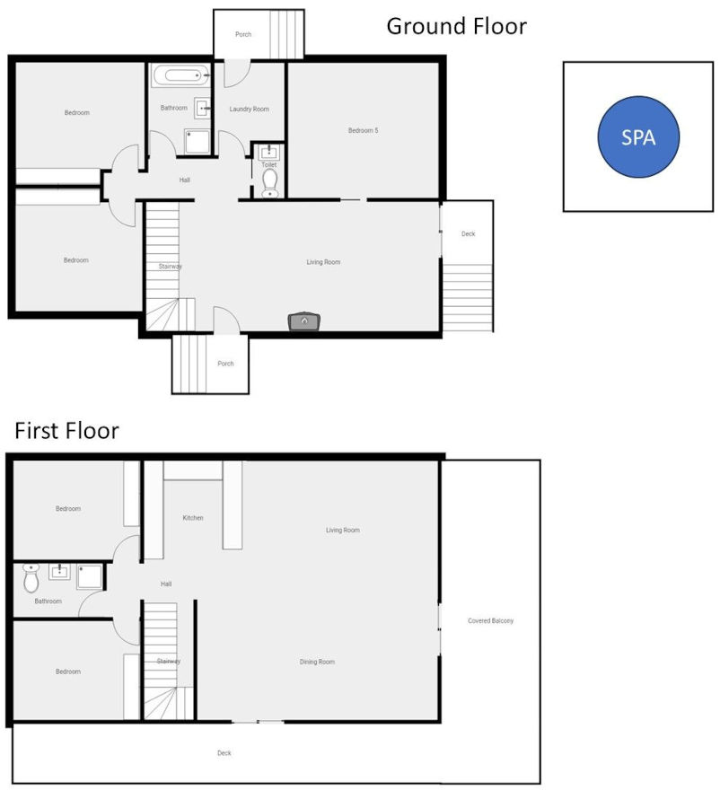 View to the Green - Floor plan