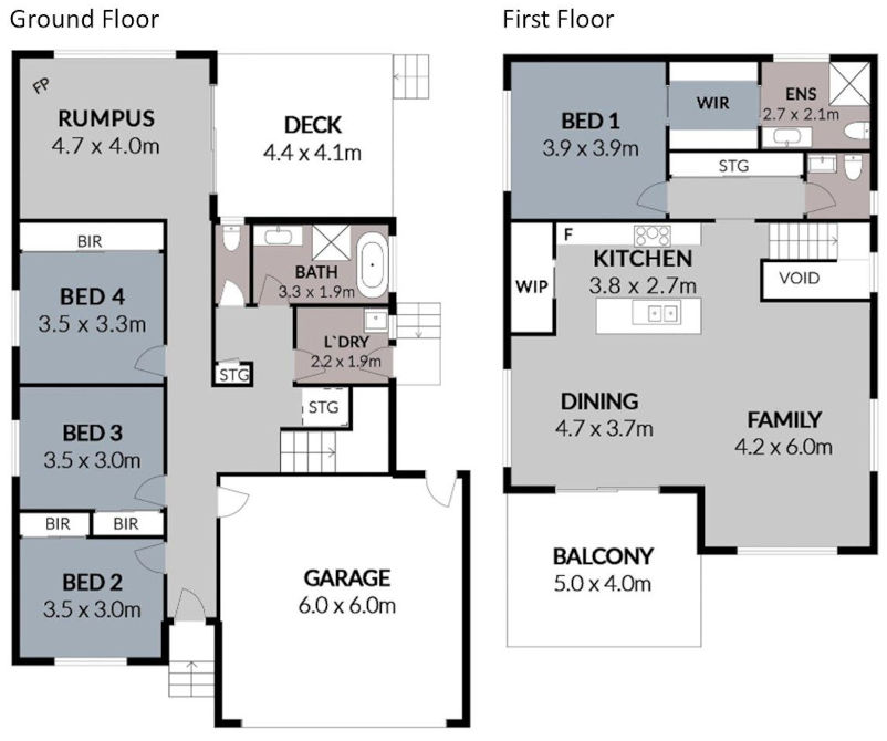 Surf Mist at Surf Beach - Floor plan