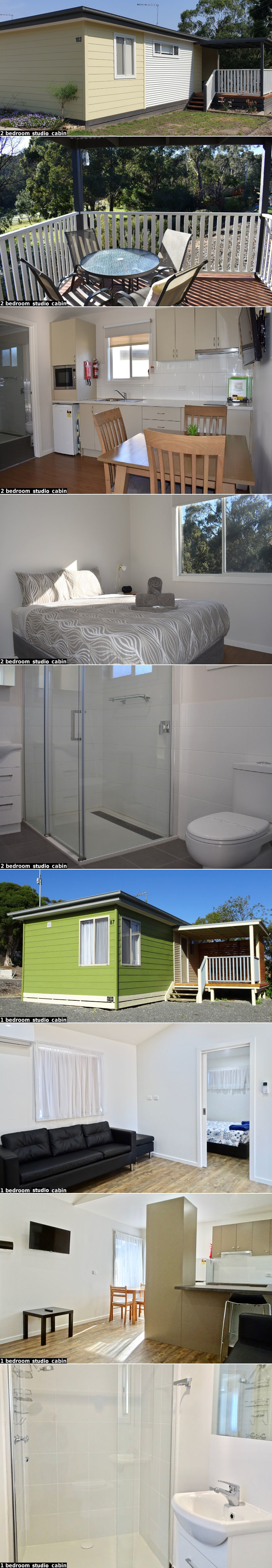 Lilydale Pine Hill Caravan Park - Cabins
